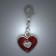 CC005 Charms, Anhänger Herz rot