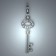 CC057 Anhänger Schlüssel m. Strass