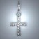CC060 Anhänger Kreuz Strass
