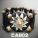 CA001_2 Armbänder aus Kokos und Samen (Tagua)