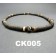 CK005 Surferketten, Ketten aus Kokos und Knochenperlen 