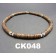 CK048 Surferketten, Ketten aus Kokos und Knochenperlen 