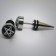 FP018_4 Fake Plugs Expander aus Edelstahl mit Motiven