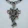 MK033 Ketten Kreuz mit Drachen kl.