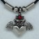 MK108 Ketten Herz mit Krone und Kreuz (Claddagh)