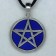 MK117 Ketten Pentagramm blau