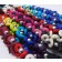 AB075 - Armbänder Makramee kl. Blümchen rainbow