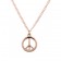 KB006 - Modeschmuck Ketten Peace ( Friede )