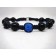 SH001_9 Shamballa Armbänder - blau